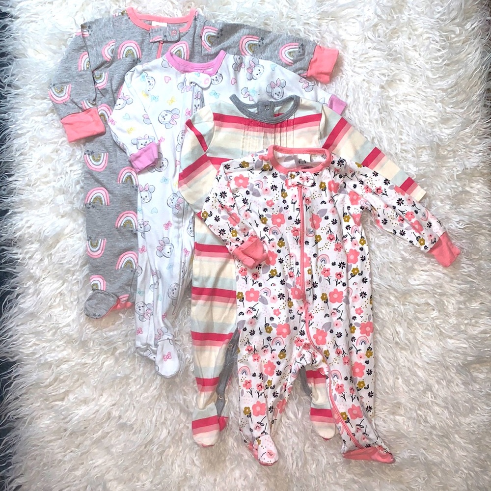 Baby Girl Sleeper Bundle